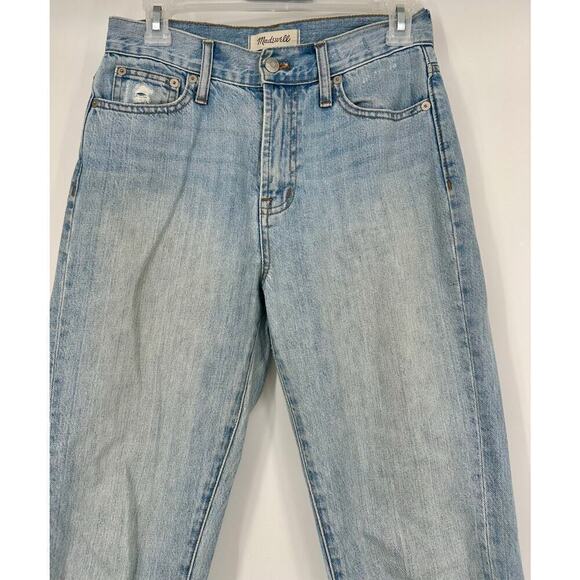 Madewell Perfect Summer Jeans Size 25 Fitzgerald Wash - Picture 3 of 9